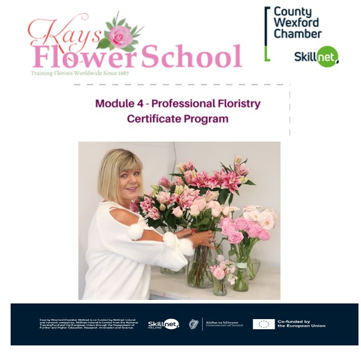 Module 3 Professional Floristry Certificate Programme – 27th of January 2025