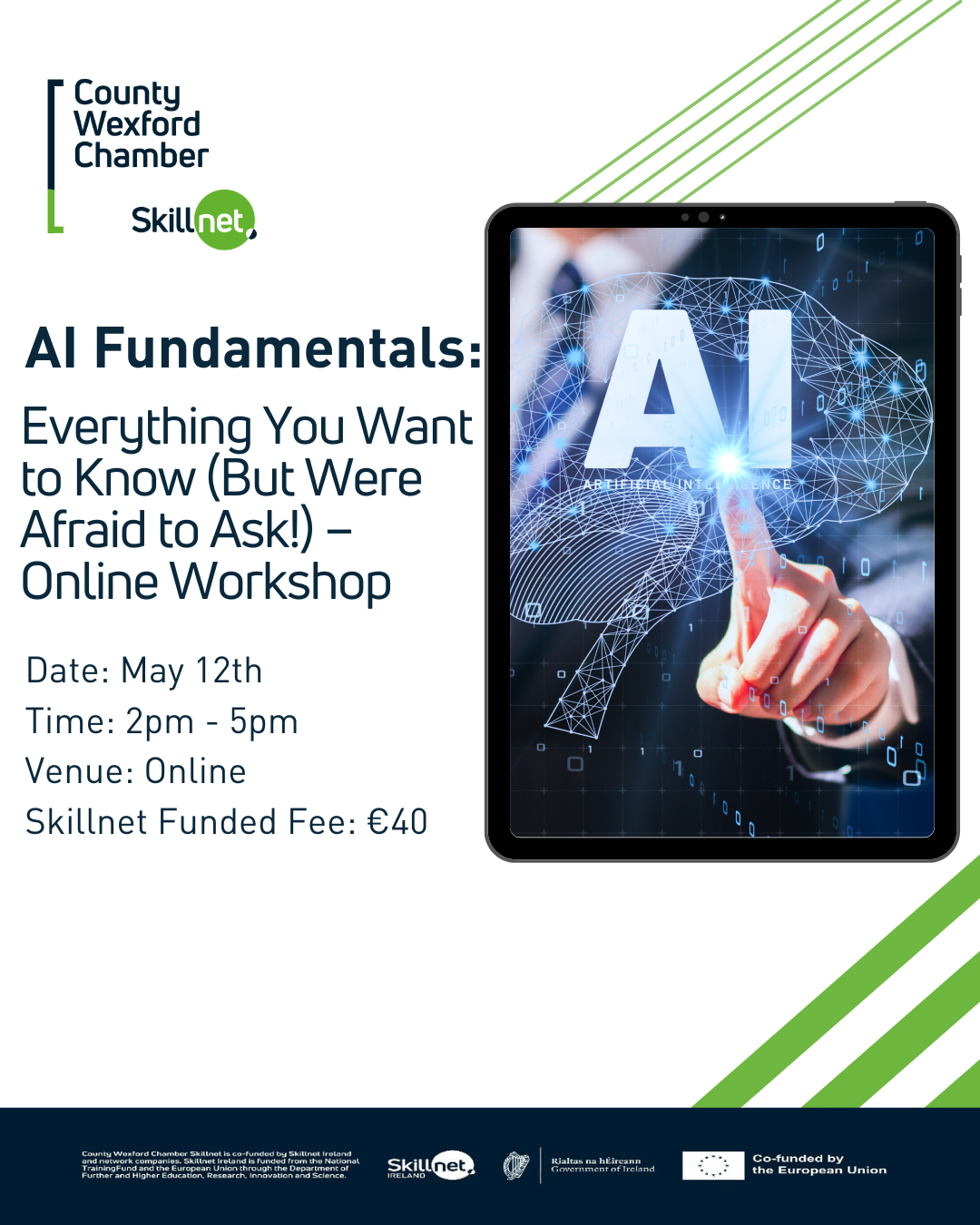 AI Fundamentals: Everything You Want to Know (But Were Afraid to Ask!) – Online Workshop”