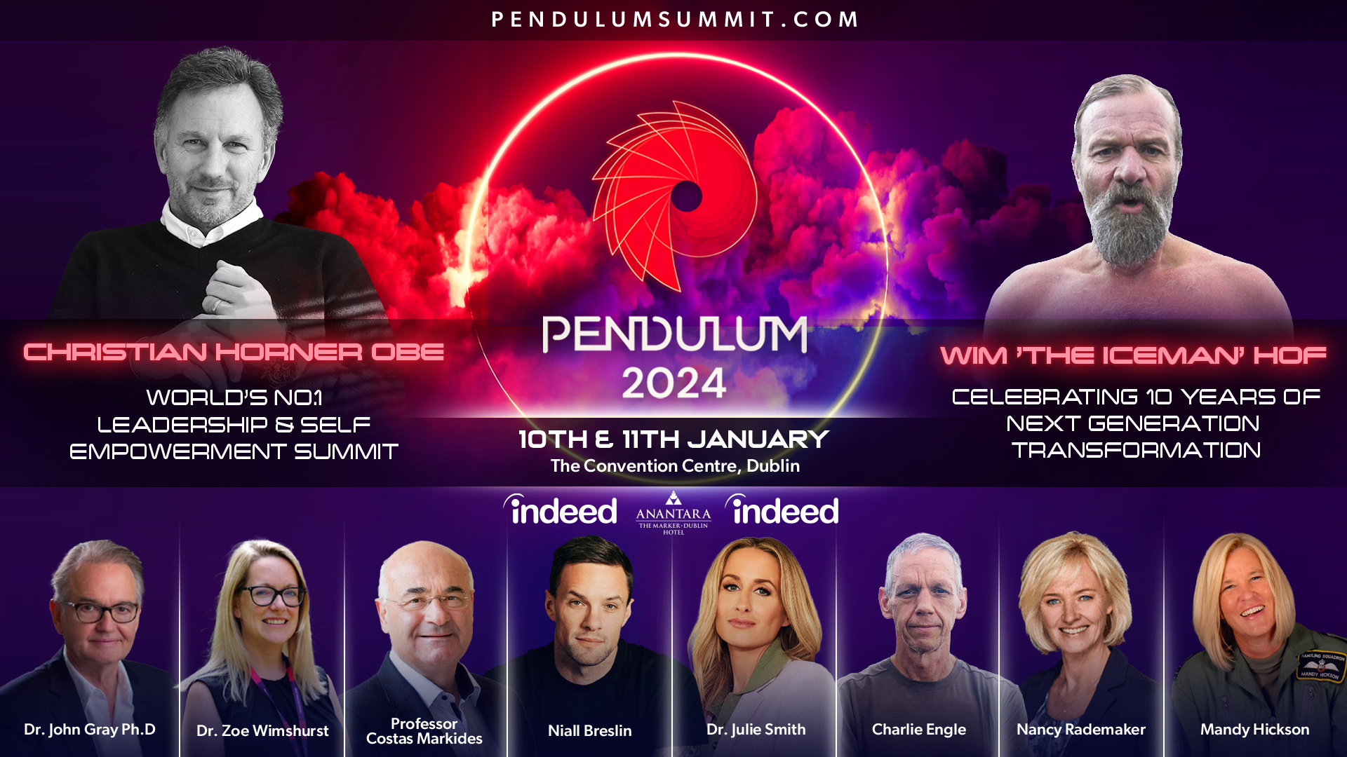 Pendulum Summit 2024 – 10/11 Jan – €565