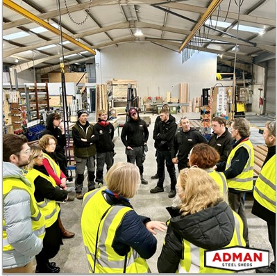 Lean Discovery Tour: Learning through Implementation with Adman Steel Sheds – Monthly – €120