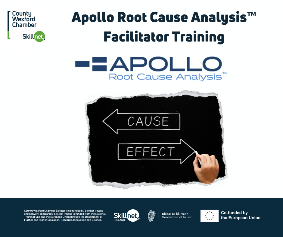 Apollo Root Cause Analysis™ Facilitator Training  – 26th & 27th November – €695