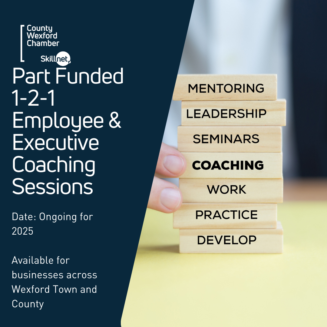 Part Funded 1-2-1 Employee & Executive Coaching Sessions 2025