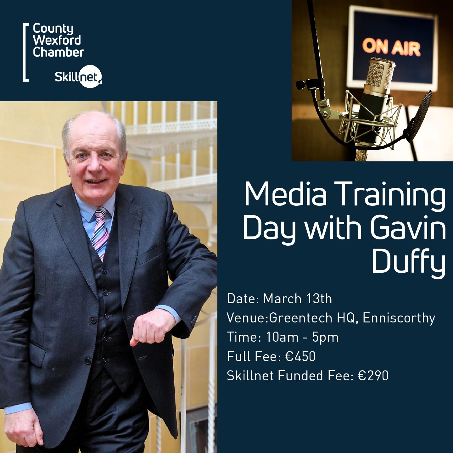 Media Training with Gavin Duffy – 13th March 2025