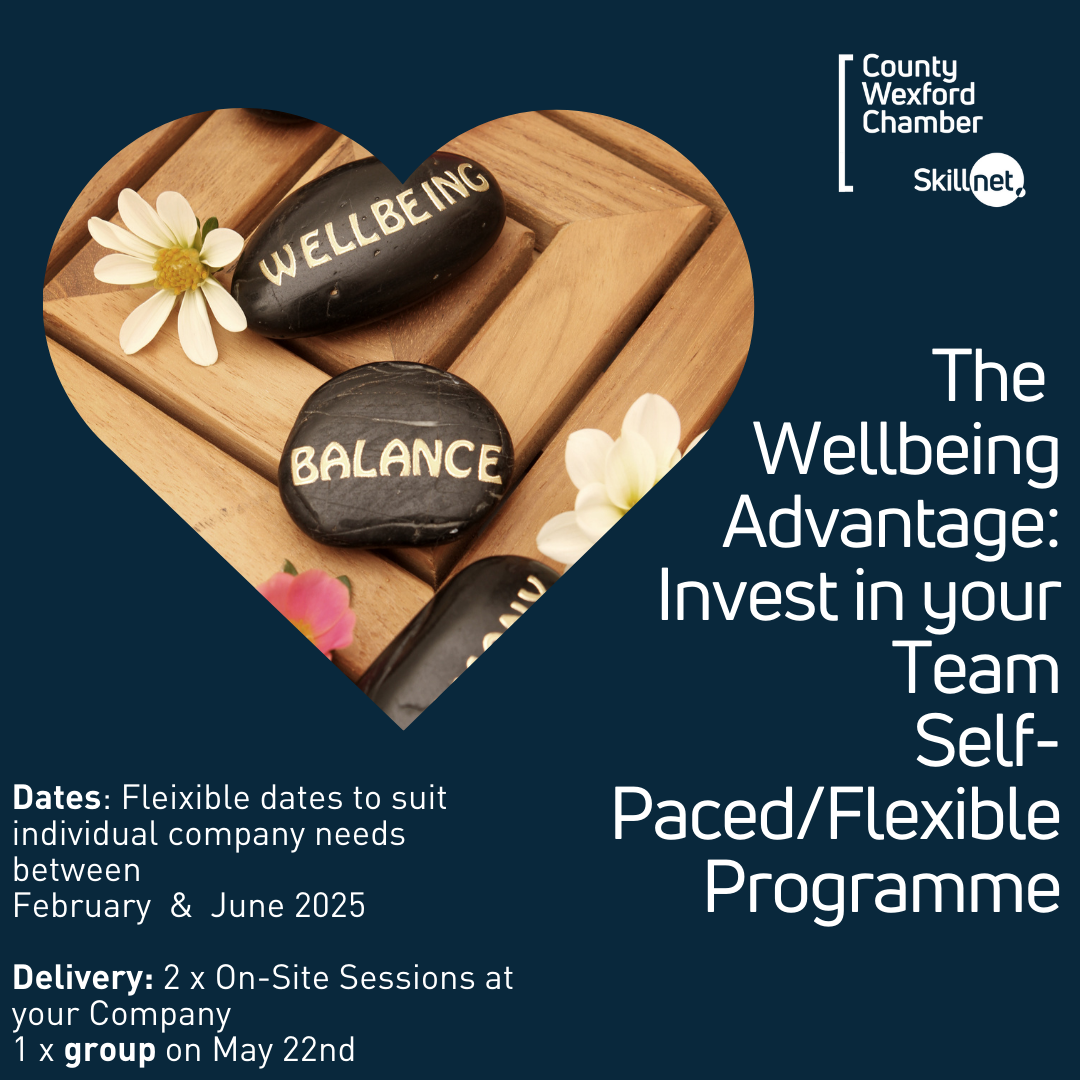 The Wellbeing Advantage : Invest in Your Team Self paced/flexible Programme February 2025