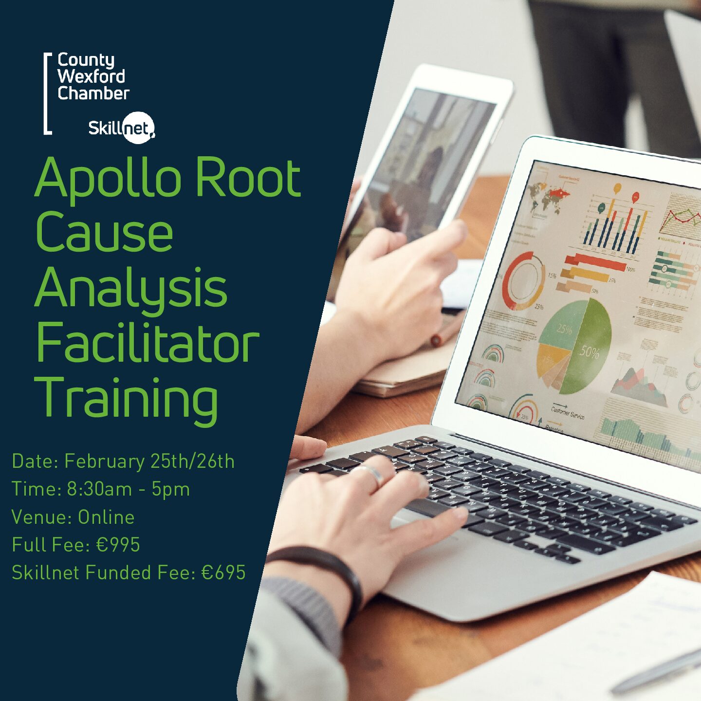 Apollo Root Cause Analysis Facilitator Training – 25th & 26th February 2025 – Online Workshop