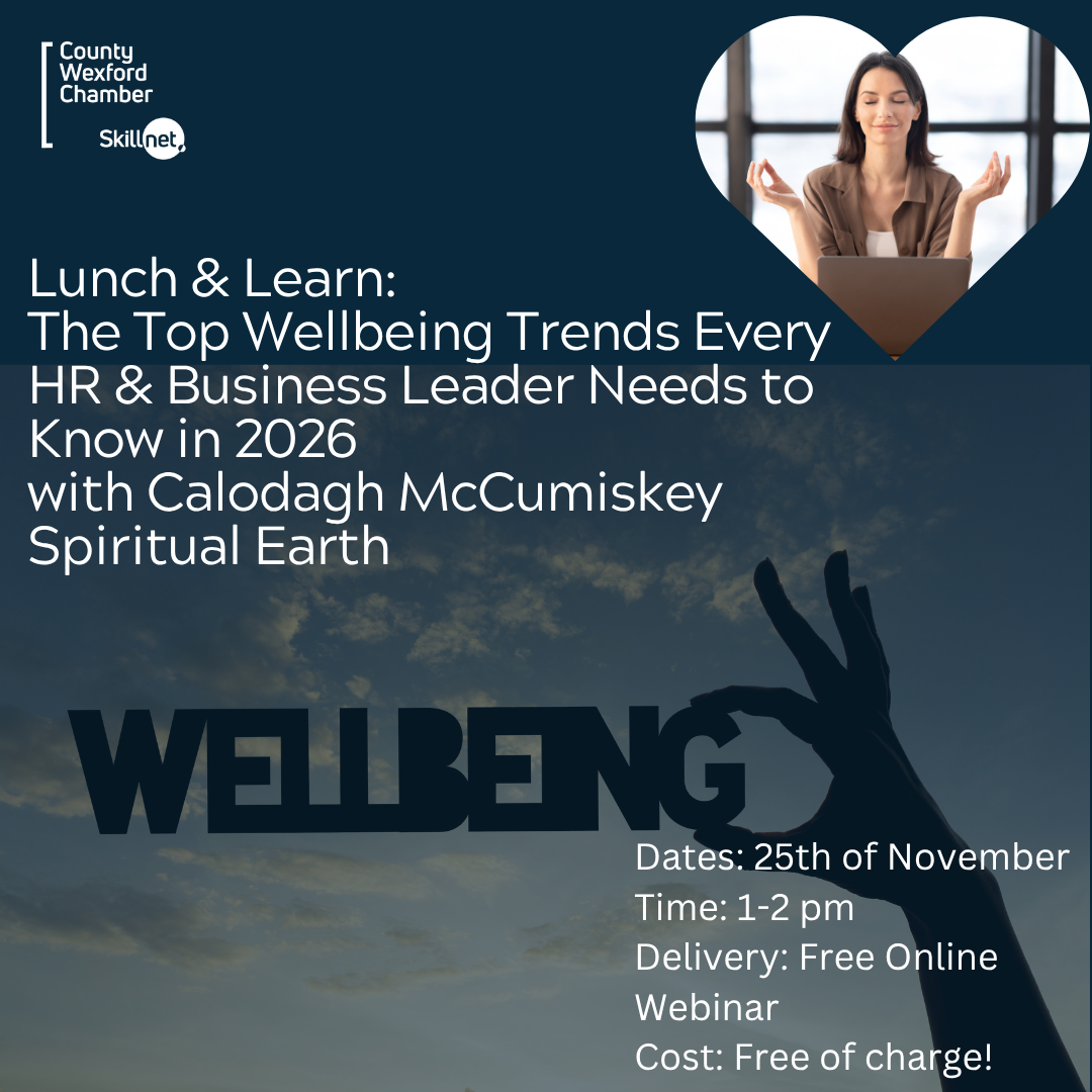 The Top Wellbeing Trends Every HR / Business Leader Needs to Know in 2026 – Lunch and Learn – 25th November 2025