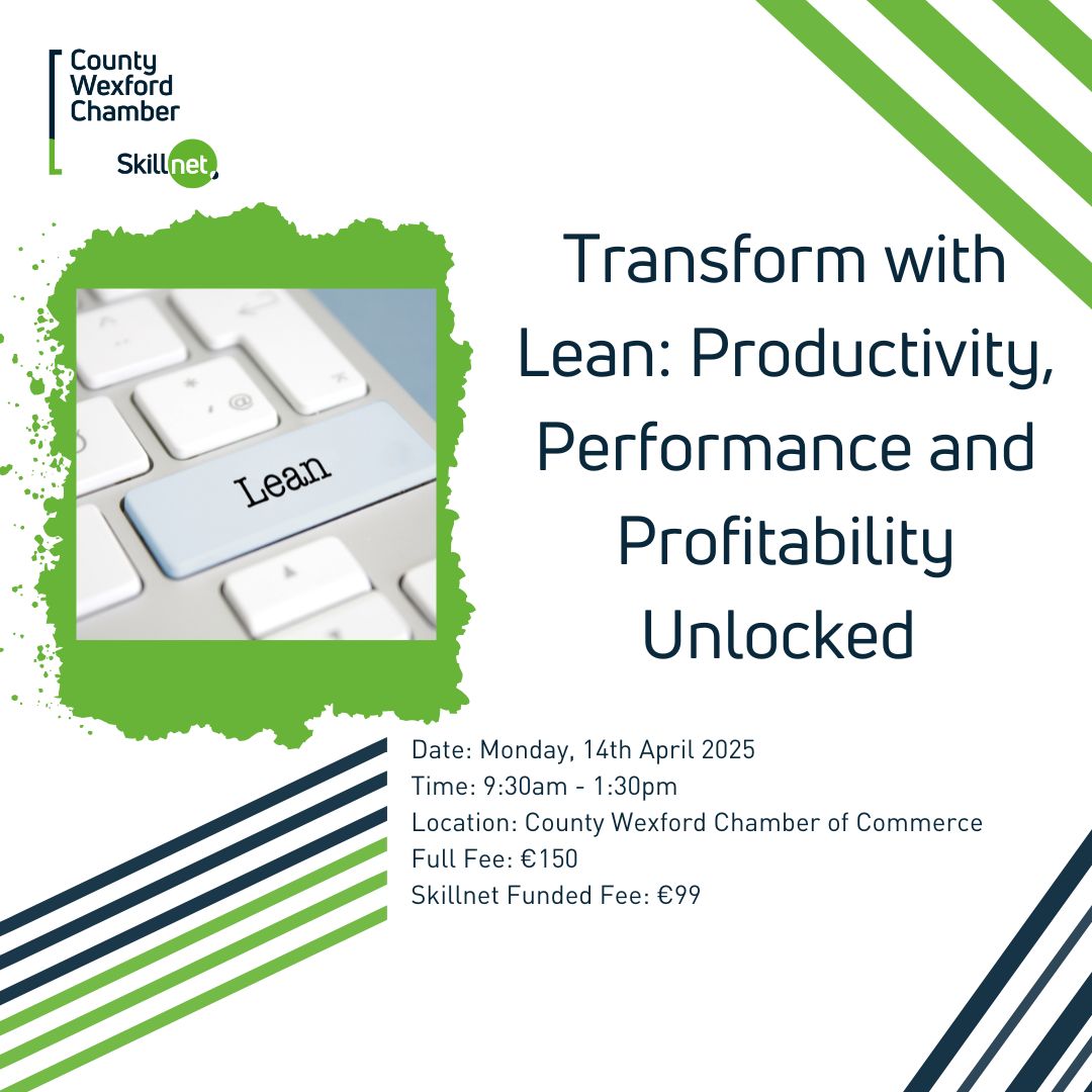 Transform with Lean: Productivity, Performance, and Profitability Unlocked – 14th April 2025