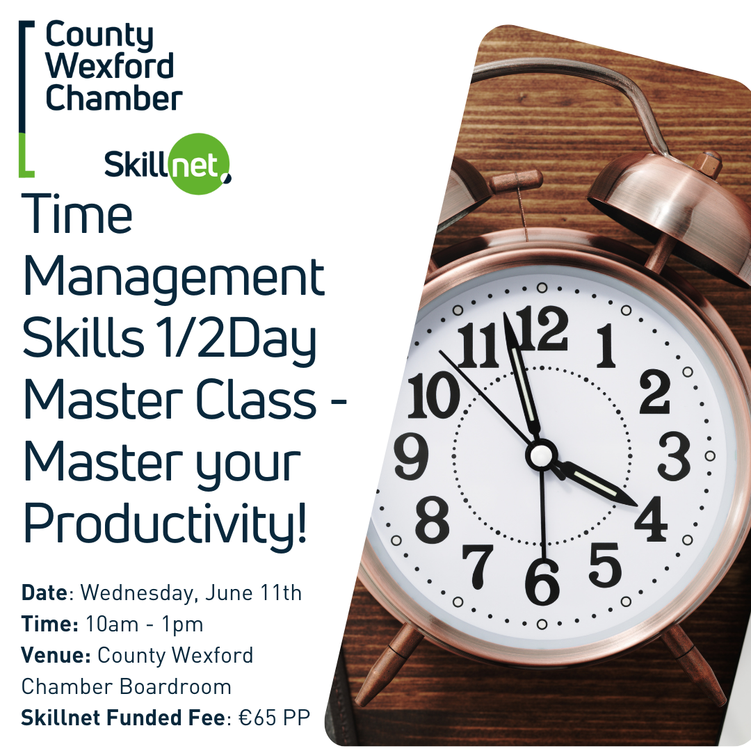 Time Management Skills 1/2 Day Master Class: Master your Productivity! 11th June 2025
