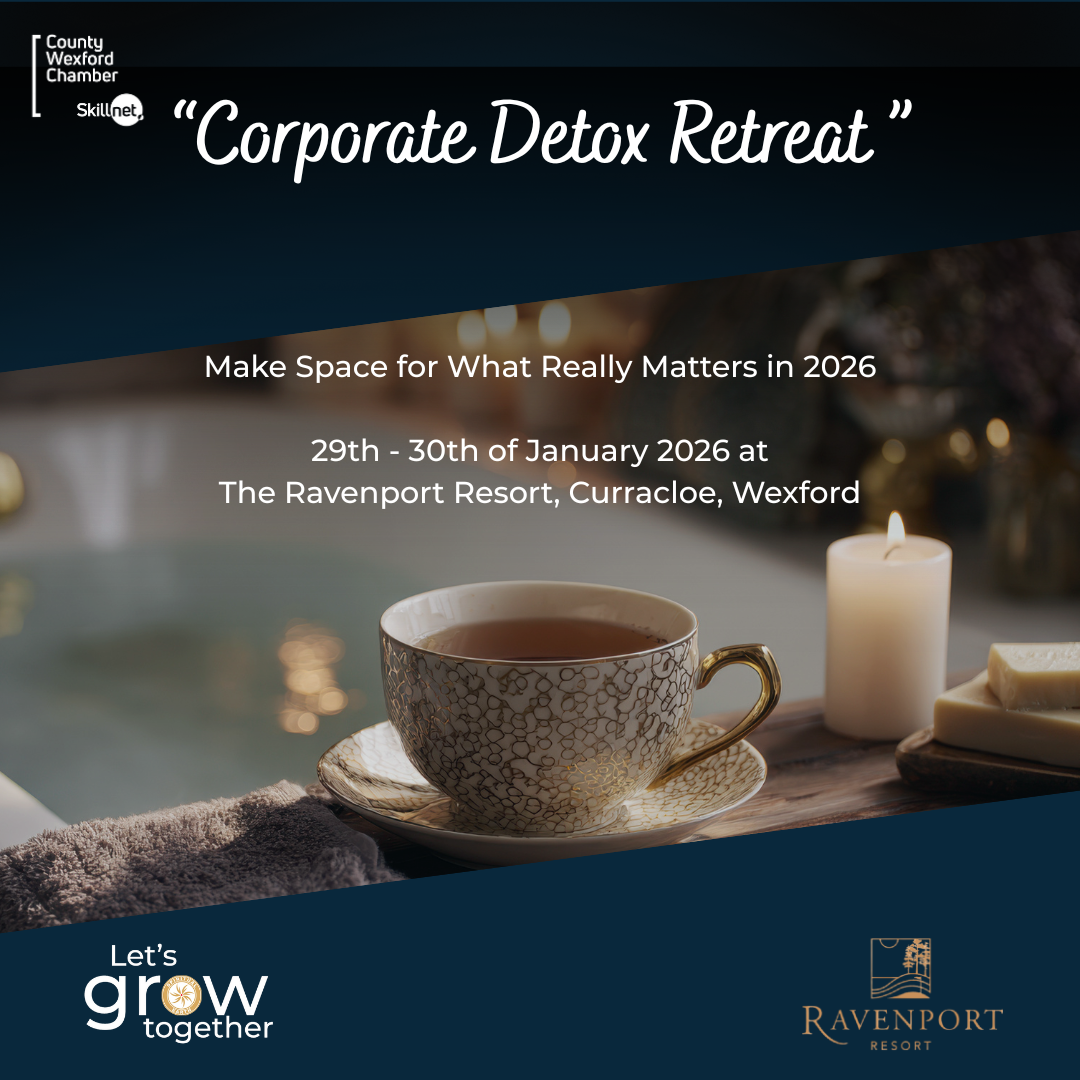 Corporate Detox Retreat at the Ravenport Resort, Curracloe, Wexford: 29-30th January 2026
