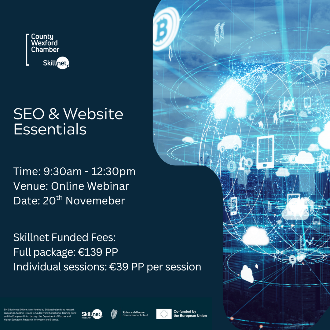 Digital Marketing & Social Media Excellence Master Class Series: Next Session – SEO & Website Essentials 20th November 2025