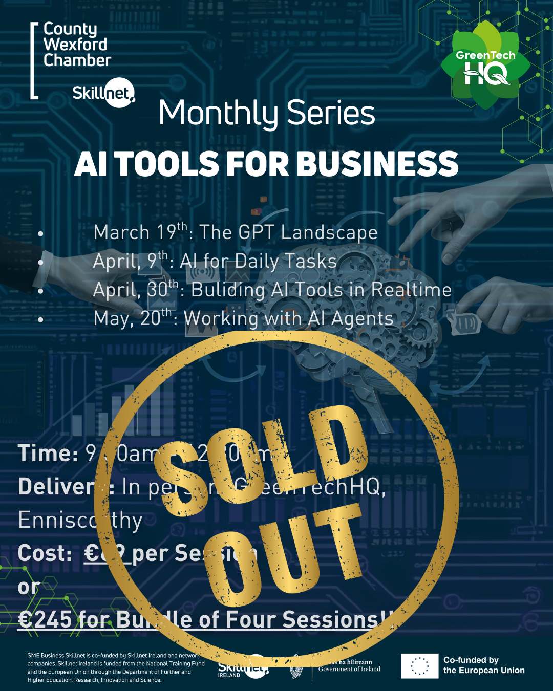 Course Now Full!! Fundamentals for Immediate Use of AI Tools for Everyday Business – Dates for next course coming soon!
