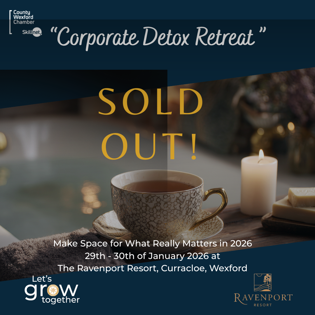 Corporate Detox Retreat at the Ravenport Resort, Curracloe, Wexford: 29-30th January 2026