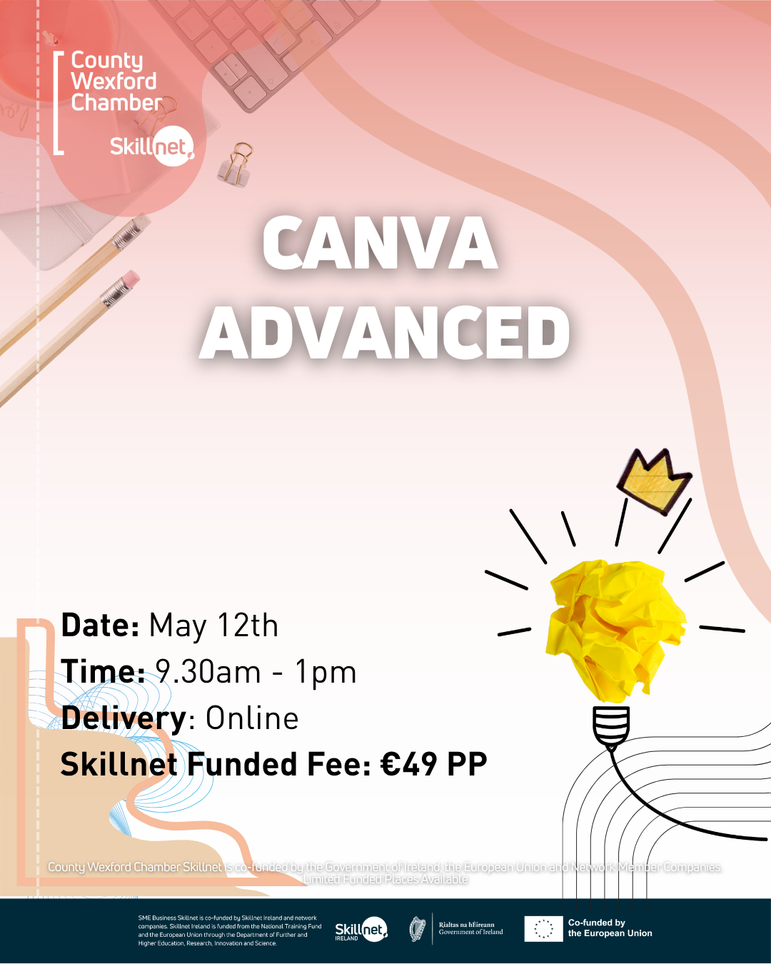 Canva Advanced – Online – May 12 – Create High-Impact Content Faster
