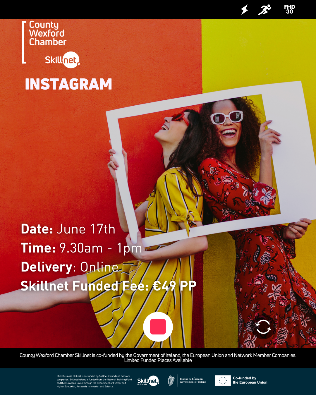 Instagram for Business – Online – June 17th – Build Visibility, Confidence and Consistent Content on Instagram
