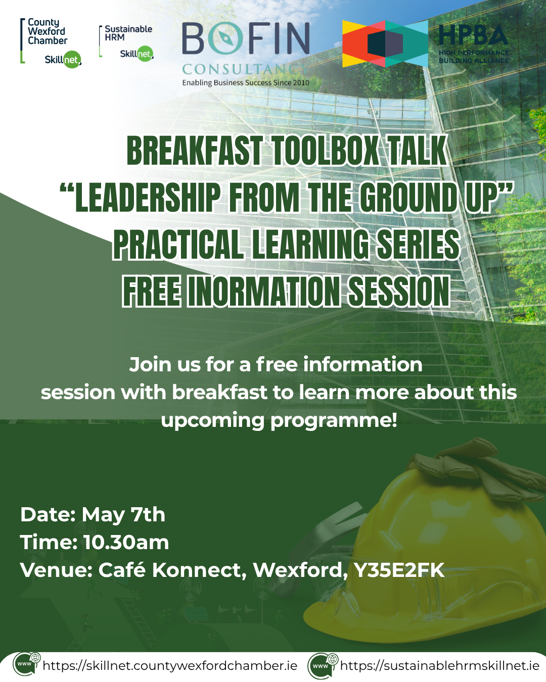 Breakfast Toolbox Talk “Leadership from the ground up” – FREE Information Session