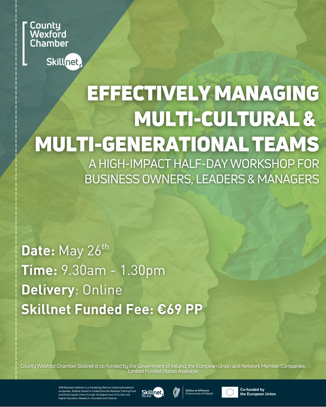 Effectively Managing Multi-Cultural & Multi-Generational Teams – Online – May 26