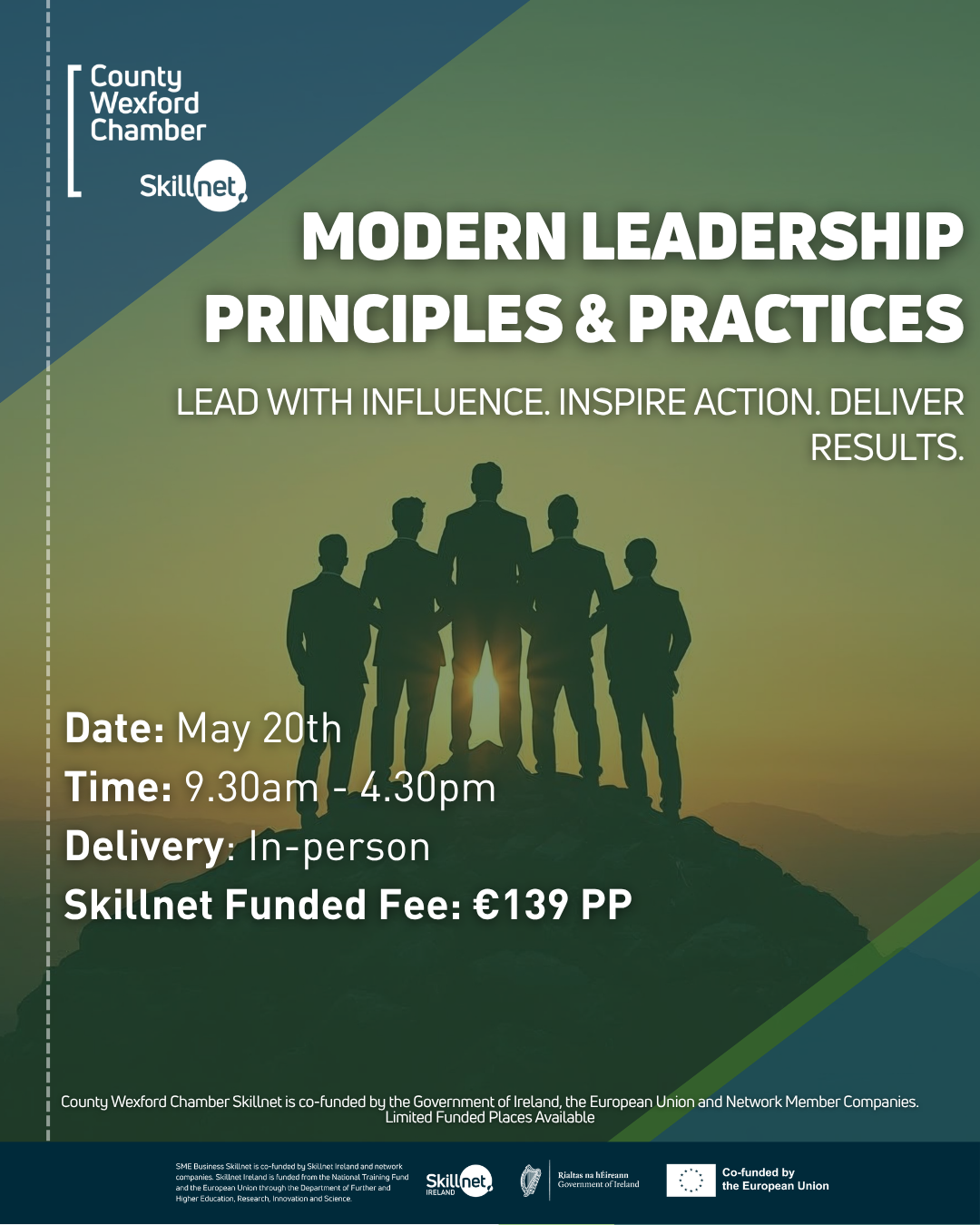 Modern Leadership Principles & Practices – In person – May 20