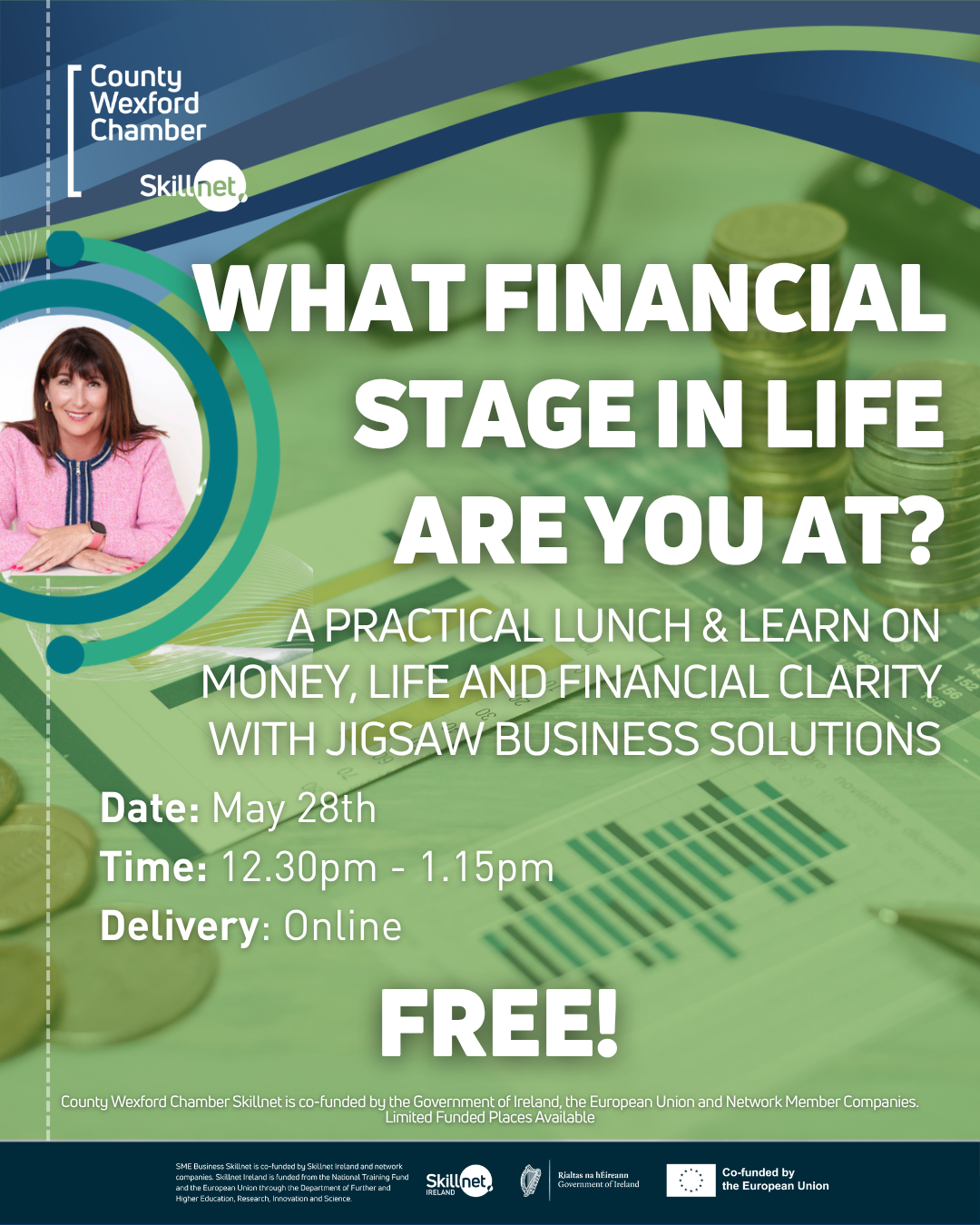 Lunch & Learn on Money – Online – May 28th – FREE